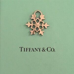 Tiffany & Co. Sterling Silver Snowflake Pendant